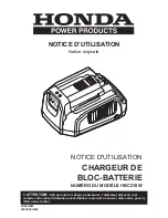 Предварительный просмотр 37 страницы Honda Power Products HBC210W Operator'S Manual