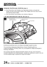 Preview for 53 page of Honda Power Products HHBE81BE Owner'S Manual