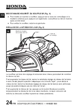 Preview for 82 page of Honda Power Products HHBE81BE Owner'S Manual