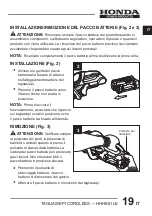 Preview for 109 page of Honda Power Products HHHE61LE Owner'S Manual