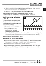 Preview for 175 page of Honda Power Products HHHE61LE Owner'S Manual