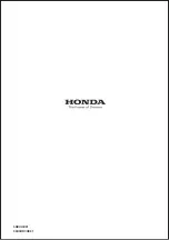 Preview for 190 page of Honda Power Products HHHE61LE Owner'S Manual