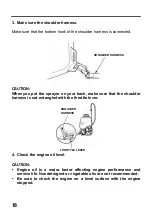 Предварительный просмотр 21 страницы Honda Power Products WJR1525 Owner'S Manual