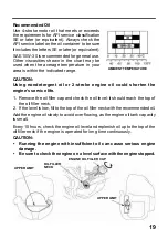 Предварительный просмотр 22 страницы Honda Power Products WJR1525 Owner'S Manual