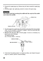 Предварительный просмотр 43 страницы Honda Power Products WJR1525 Owner'S Manual