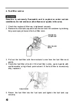 Предварительный просмотр 45 страницы Honda Power Products WJR1525 Owner'S Manual