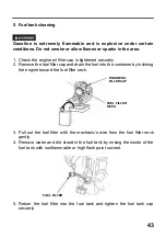 Предварительный просмотр 46 страницы Honda Power Products WJR1525 Owner'S Manual