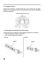 Предварительный просмотр 47 страницы Honda Power Products WJR1525 Owner'S Manual