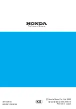 Предварительный просмотр 62 страницы Honda Power Products WJR1525 Owner'S Manual