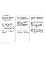 Preview for 9 page of Honda 00X31-SCV-8000 Navigation Manual