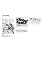 Preview for 13 page of Honda 00X31-SCV-8000 Navigation Manual