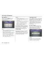 Preview for 23 page of Honda 00X31-SCV-8000 Navigation Manual