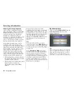 Preview for 27 page of Honda 00X31-SCV-8000 Navigation Manual