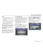 Preview for 28 page of Honda 00X31-SCV-8000 Navigation Manual