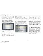 Preview for 29 page of Honda 00X31-SCV-8000 Navigation Manual