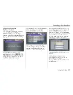 Preview for 30 page of Honda 00X31-SCV-8000 Navigation Manual