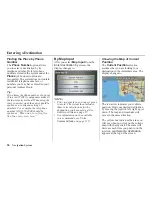 Preview for 37 page of Honda 00X31-SCV-8000 Navigation Manual