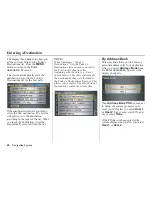 Preview for 43 page of Honda 00X31-SCV-8000 Navigation Manual