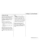 Preview for 50 page of Honda 00X31-SCV-8000 Navigation Manual