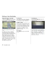 Preview for 59 page of Honda 00X31-SCV-8000 Navigation Manual