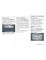 Preview for 66 page of Honda 00X31-SCV-8000 Navigation Manual