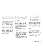 Preview for 100 page of Honda 00X31-SCV-8000 Navigation Manual