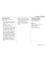 Preview for 104 page of Honda 00X31-SCV-8000 Navigation Manual