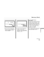 Предварительный просмотр 255 страницы Honda 00X31-TK6-6100 Owner'S Manual