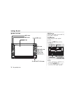 Предварительный просмотр 11 страницы Honda 00X31-TM8-8000 Navigation Manual