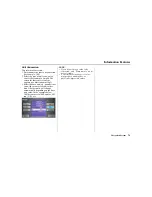 Предварительный просмотр 74 страницы Honda 00X31-TM8-8000 Navigation Manual