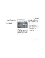 Предварительный просмотр 84 страницы Honda 00X31-TM8-8000 Navigation Manual