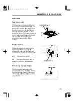 Предварительный просмотр 13 страницы Honda 00X317677230 Owner'S Manual