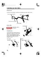 Предварительный просмотр 14 страницы Honda 00X317677230 Owner'S Manual