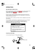 Предварительный просмотр 23 страницы Honda 00X317677230 Owner'S Manual