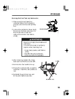 Предварительный просмотр 57 страницы Honda 00X317677230 Owner'S Manual