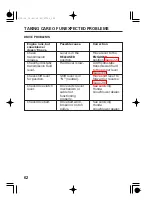 Предварительный просмотр 64 страницы Honda 00X317677230 Owner'S Manual