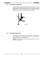 Предварительный просмотр 20 страницы Honda 0620128 Operator'S Manual