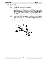 Предварительный просмотр 27 страницы Honda 0620128 Operator'S Manual