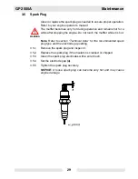 Предварительный просмотр 29 страницы Honda 0620128 Operator'S Manual