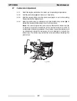 Предварительный просмотр 31 страницы Honda 0620128 Operator'S Manual