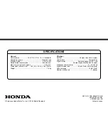 Preview for 18 page of Honda 08A06-3E1-300 Operating Instructions Manual