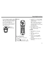 Предварительный просмотр 14 страницы Honda 08A23-9E1-010 Operating Instructions Manual