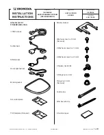 Honda 08B23-SDA-100A Installation Instructions Manual предпросмотр