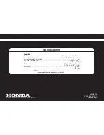 Предварительный просмотр 28 страницы Honda 08E51-EP4-101 Operating Instructions Manual