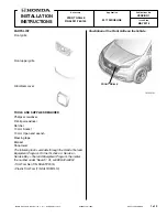 Preview for 1 page of Honda 08F21-T6Z-100 Installation Instructions Manual