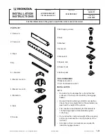 Honda 08L04-S9V-100 Installation Instructions предпросмотр