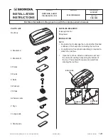 Honda 08L20-TA1-100 Installation Instructions preview