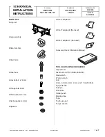 Предварительный просмотр 1 страницы Honda 08L96-TA0-100 Installation Instructions Manual