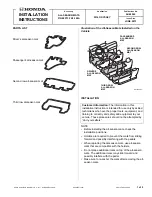 Предварительный просмотр 1 страницы Honda 08P13-TK8-100A Installation Instructions