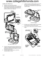 Preview for 2 page of Honda 08P32-SZA-100A Installation Instructions